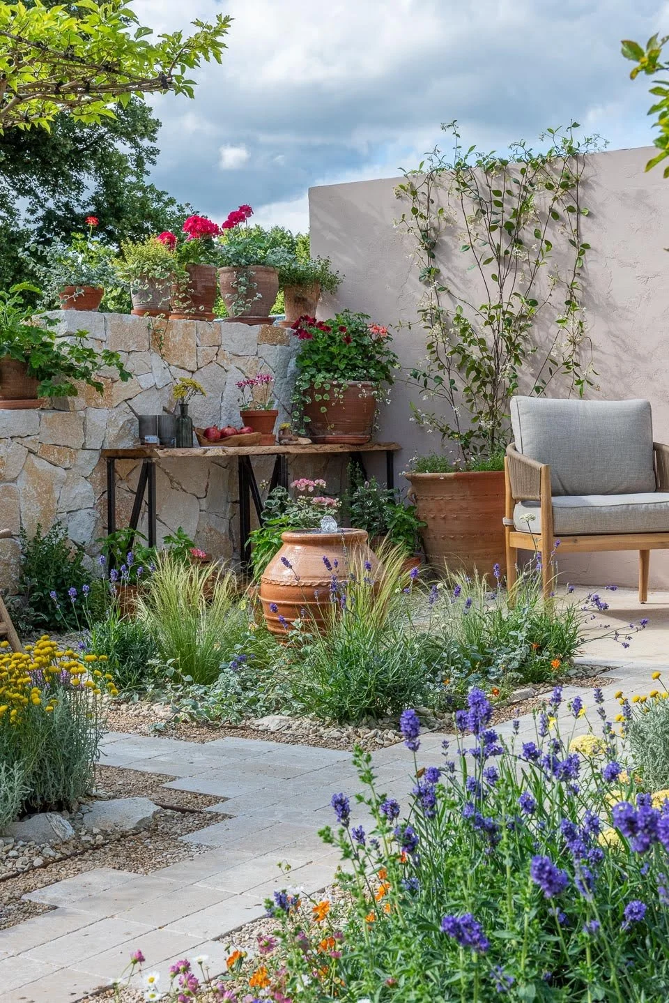 RHS Hampton Ct 2024 - Mediterranean - Show Garden Katerina Kantalis 4.jpg