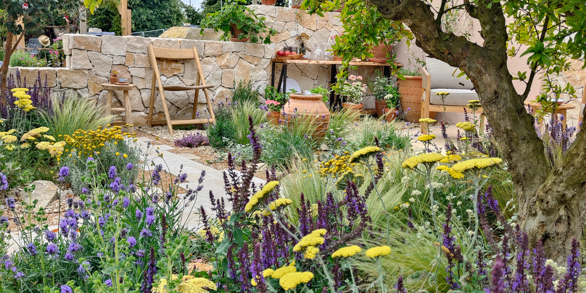 Use curated foliage for a vignette of textural beauty.