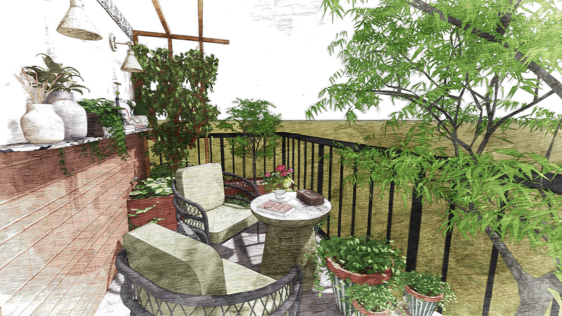 Designs for RHS Chelsea Flower Show Garden Design Project, London - Katerina Kantalis Garden Designer