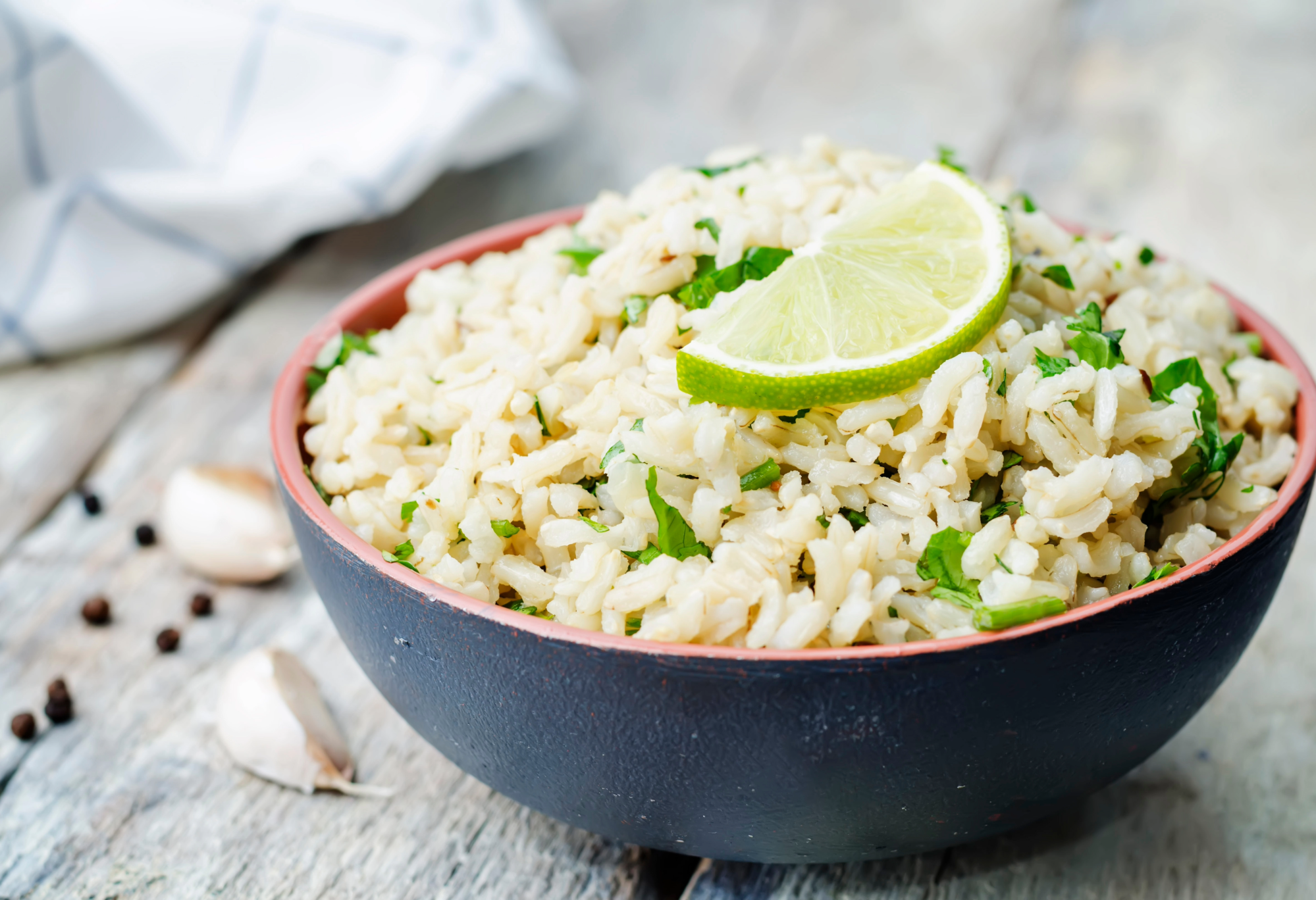 Cilantro Lime Rice — (Garden Fresh + Whole Foods)