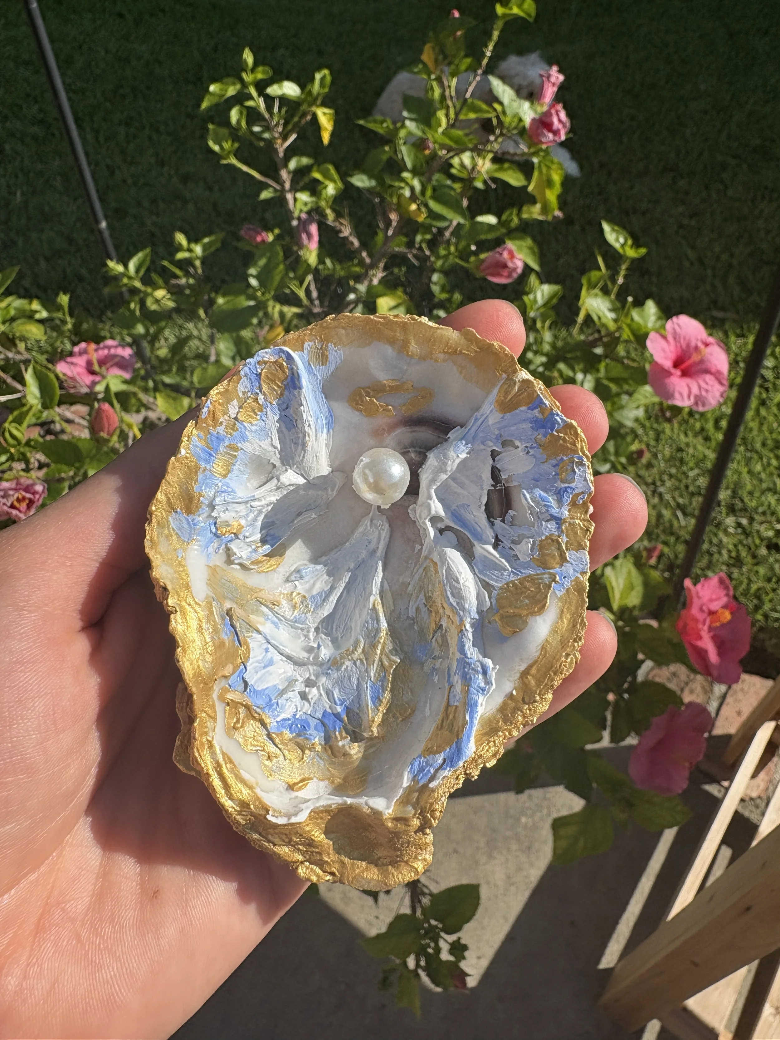 Decorative Oyster: "Patience"