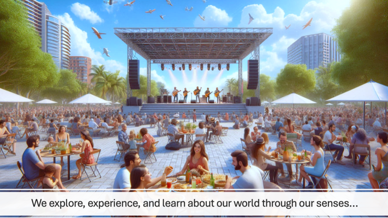 How you sense the world can help you understand AI