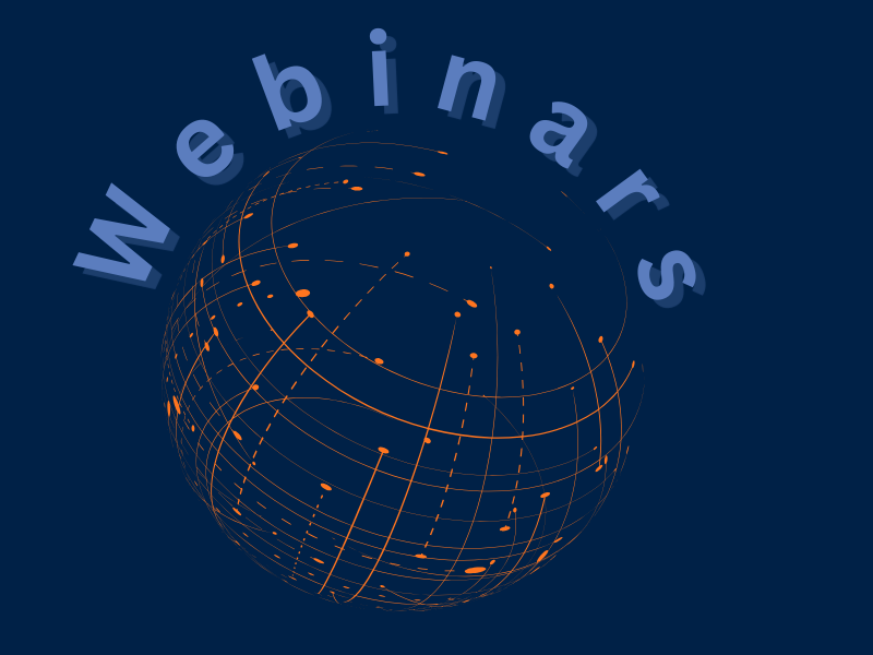 Immunology and AI webinar series visual representing global scientific learning and systems biology.