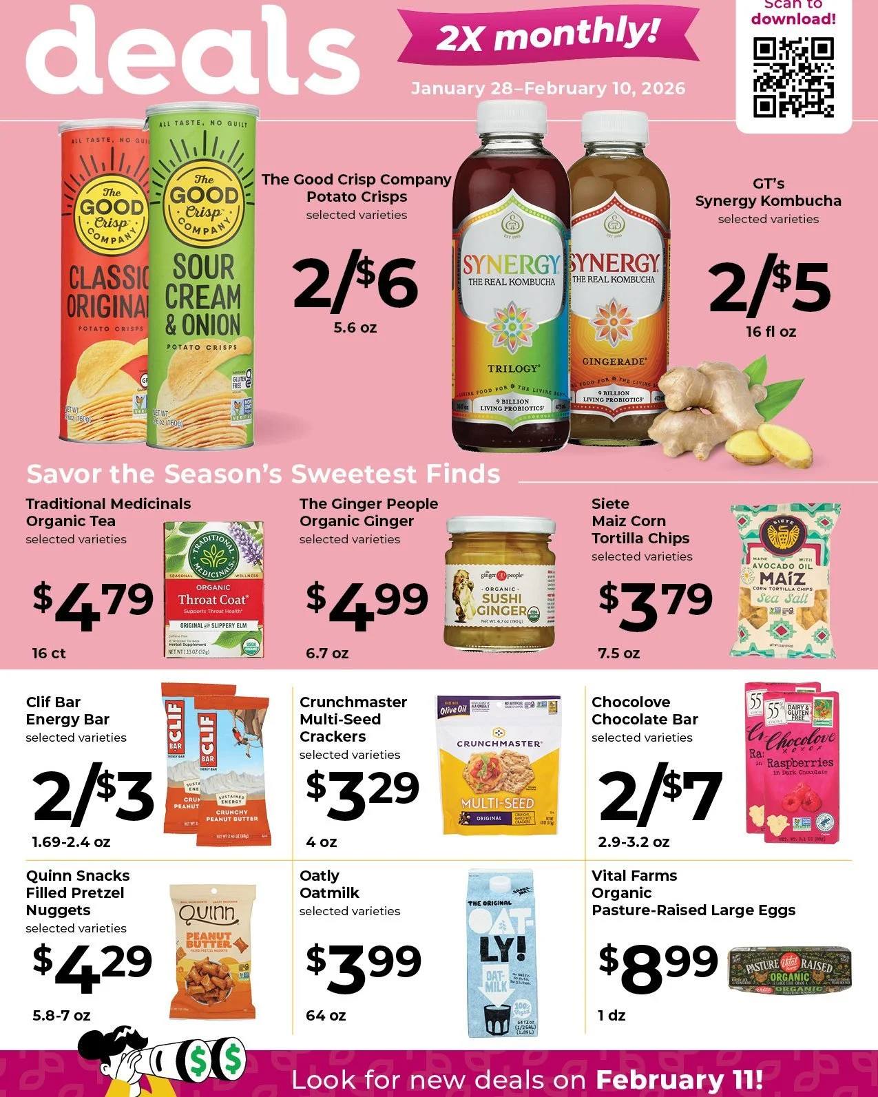 Check out these sweet February deals at Manna Grocery!

Come on in and stock up on these and so much more, from vitamins and supplements to unique gifts and fresh produce. Hurry! Sales end Feb. 10th.

#MannaGrocery #ShopLocal #ThoughtfulFood #Healthy
