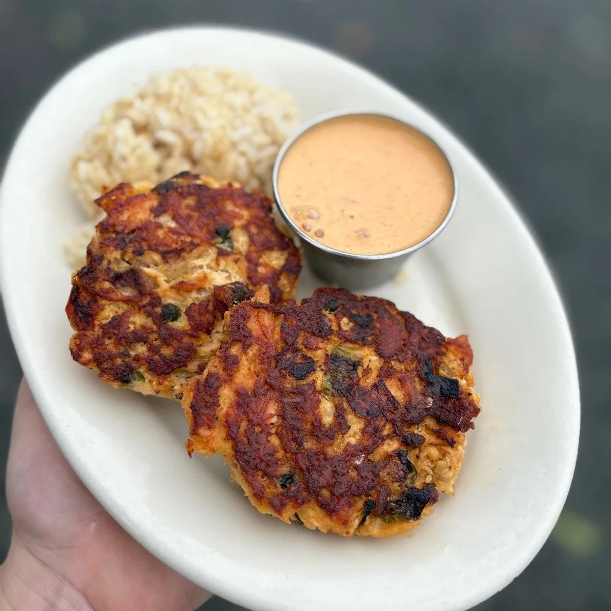 Manna&rsquo;s Lunch Specials for Monday, February 9th!

Entrees
Salmon Croquettes  12
Chicken Caesar Wrap  11
(shredded chicken, Parmesan cheese, tomatoes, shredded lettuce, and Caesar dressing)
Ultimate Kale Salad (V &amp; GF)  12
(kale, roasted swe