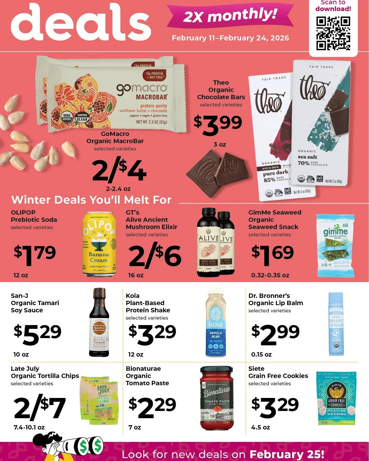 You'll melt for these Valentine's deals! 😍

Now through 2/25, stock up on chocolate from theo, @tony's chocolonely, endangeredspecies, and @altereco_foods 

Don't miss out! Visit our Sales page on our website: 
mannagrocery.com/sales 

#Savings #Val