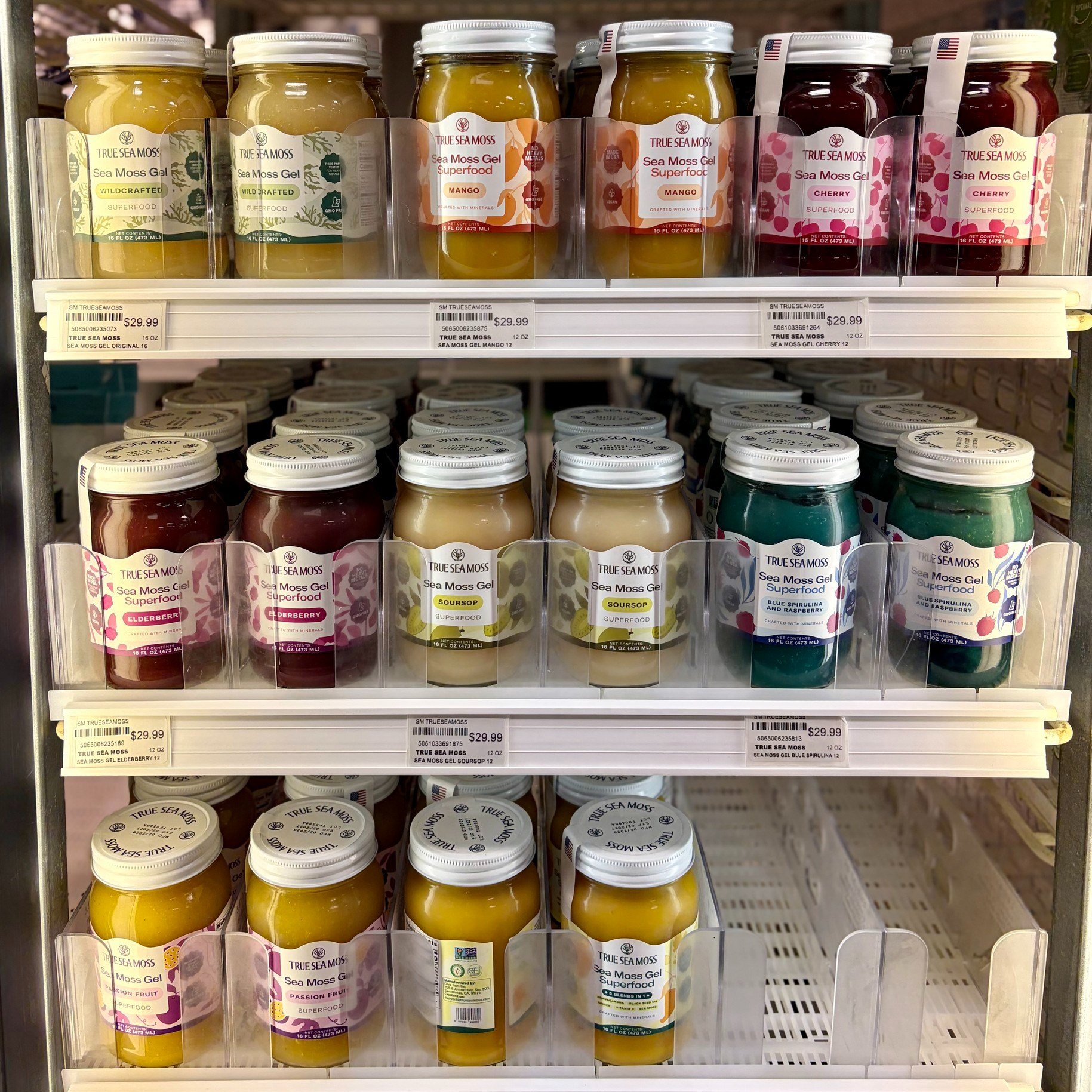 No fooling! We've got True SEA MOSS back in stock! 

We've got a ton of great flavors: cherry, mango, passion fruit, and more. 

The buzz around sea moss is well-deserved. It supports:
✨ Immune health
✨ Thyroid support (naturally occurring iodine)
✨ 