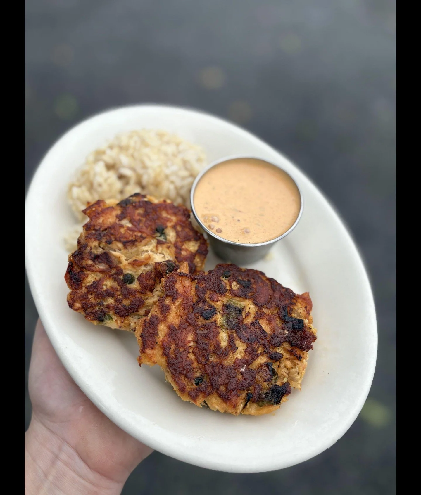 Manna&rsquo;s Lunch Specials for Monday, April 13th!: Entrees

Salmon Croquettes 12

Chicken Caesar Pasta Salad 11

Buffalo Chickpea Salad Wrap (V) 10

Sides

Kale Salad, Sesame Slaw, Soup, Fruit Cup, 

Side Salad, Steamed Vegetables

Soups

Creamy C