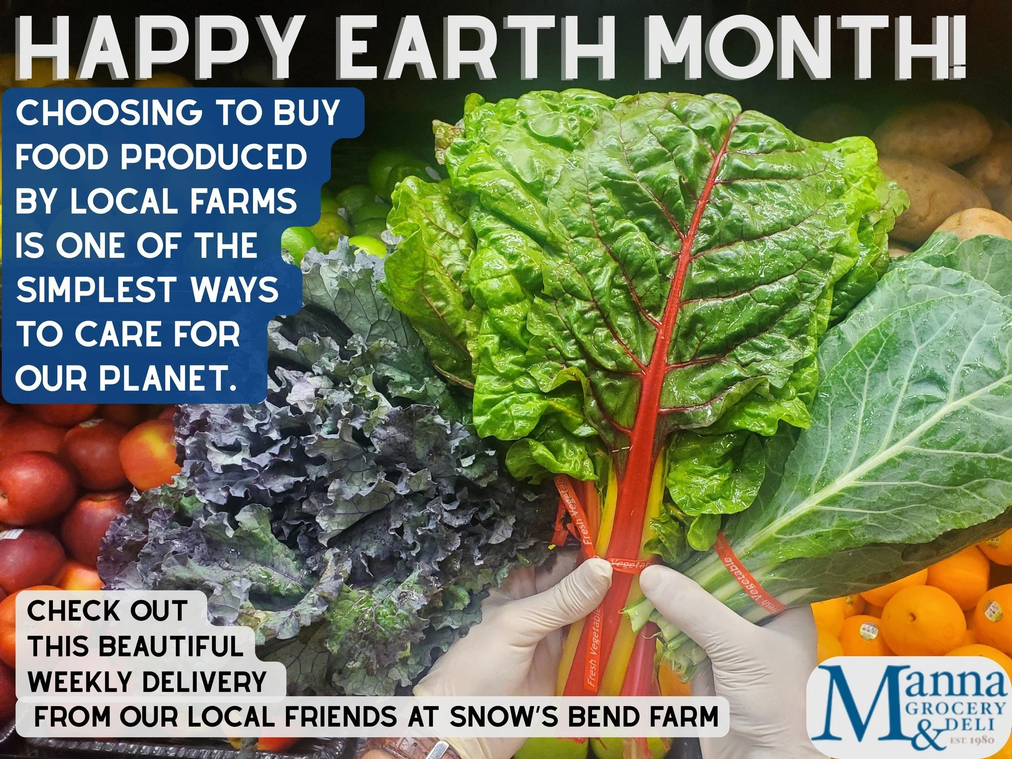 Celebrating Earth Month and our friends at @snowsbendfarm!

Small changes in our food buying habits have a huge impact. Using local produce like Coker's own Snow's Bend Farm is one of the simplest and most effective ways to care for the planet. And, 