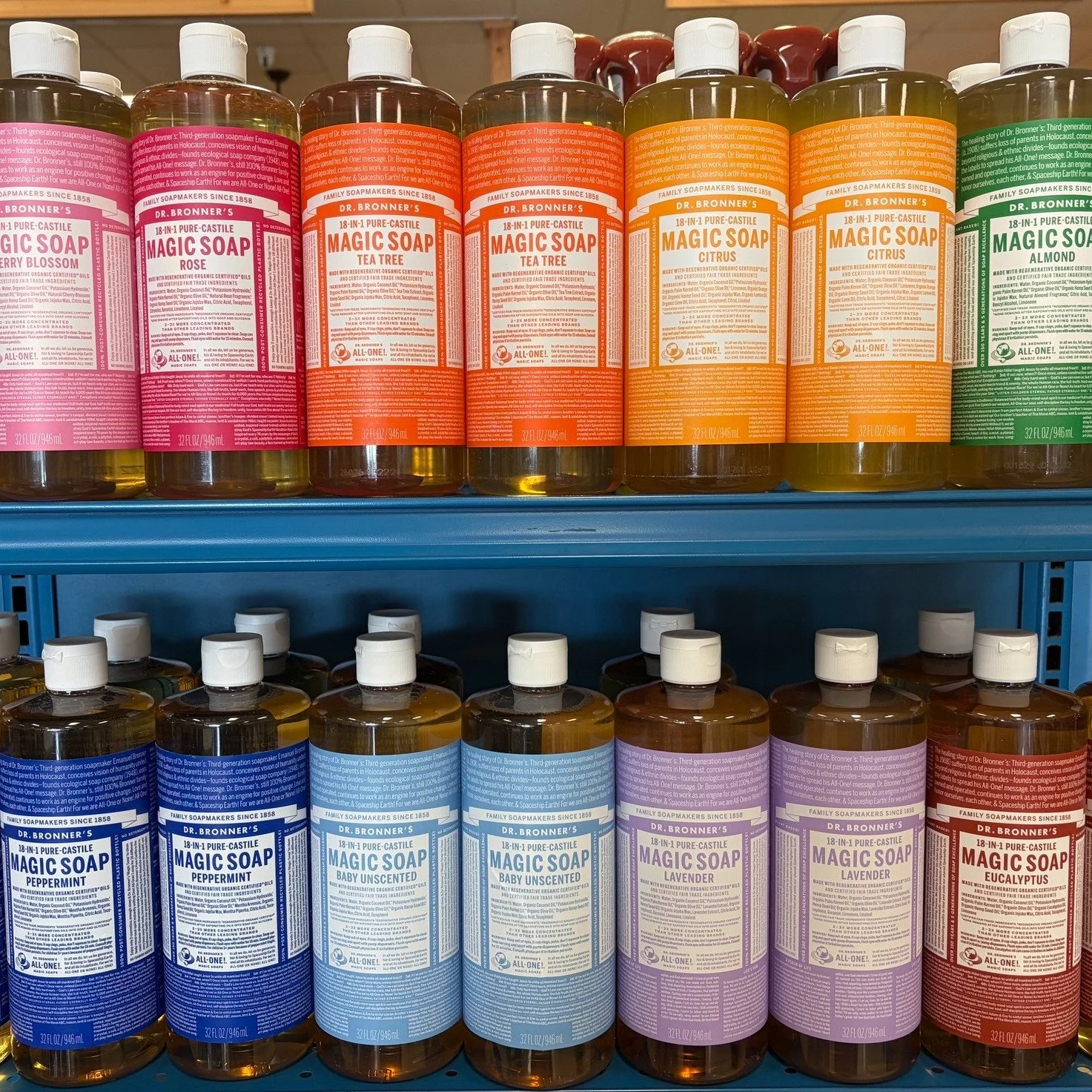 Our awesome staff put together this beautiful display of our current sale items. Come get some savings gold at the end of this rainbow while you can! Specials end 5/26.

Organic pasta from @bionaturae_organics , organic dressings from @@briannas_sala