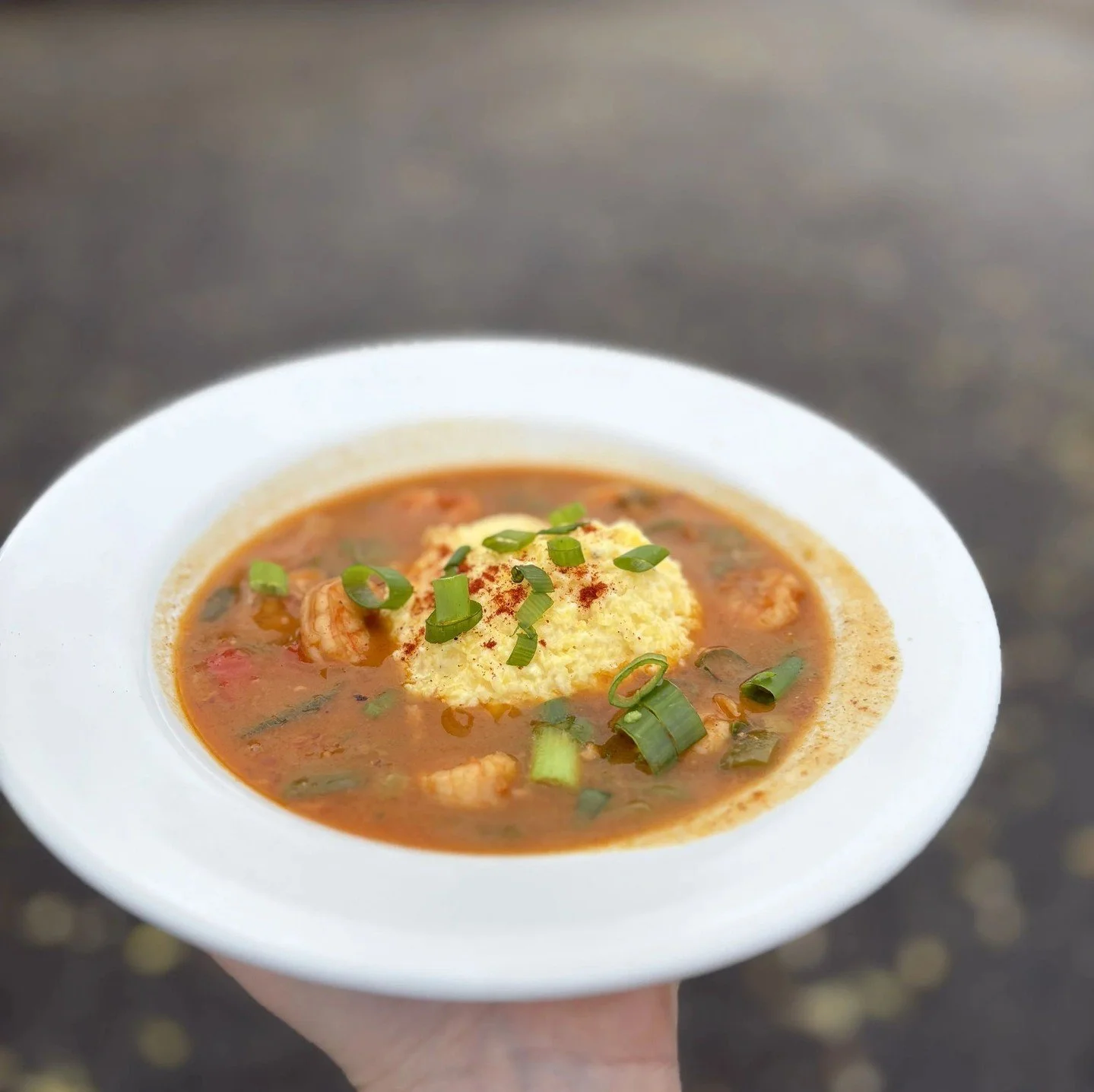 Manna&rsquo;s Lunch Specials for Thursday, May 21st!: Entrees

Shrimp &amp; Grits (GF) 12

Portobello Mushroom Pizza 11

(olive oil &amp; garlic base, roasted portobello mushrooms, caramelized onions, bacon, shredded mozzarella &amp; feta) 

Crispy T