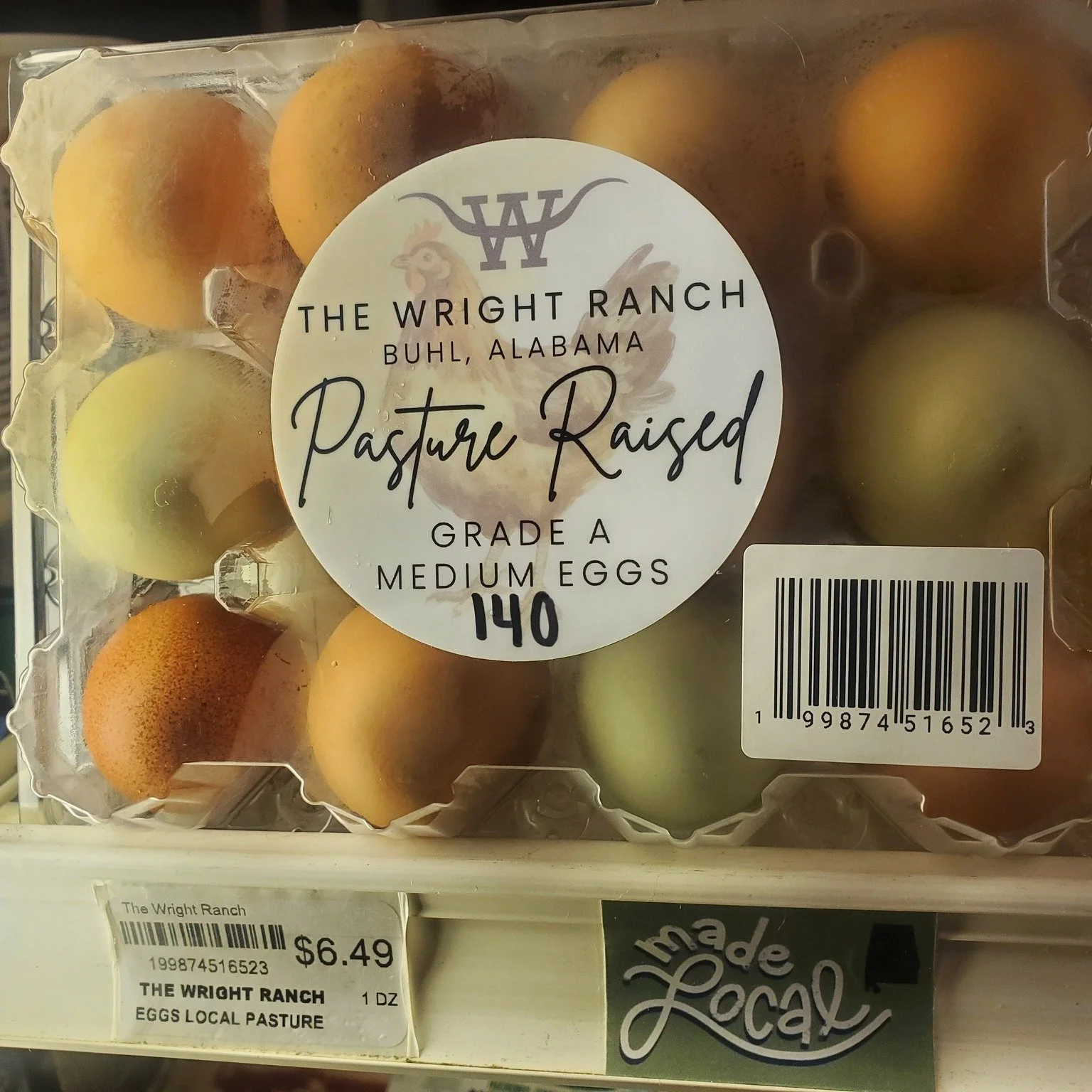 New! Local eggs from Wright Ranch, now at Manna Grocery!

We're proud to bring you these pasture-raised Grade A eggs, from a farm just a few miles down the road from our store. 

At Manna, we do all we can to support other local businesses. Shopping 