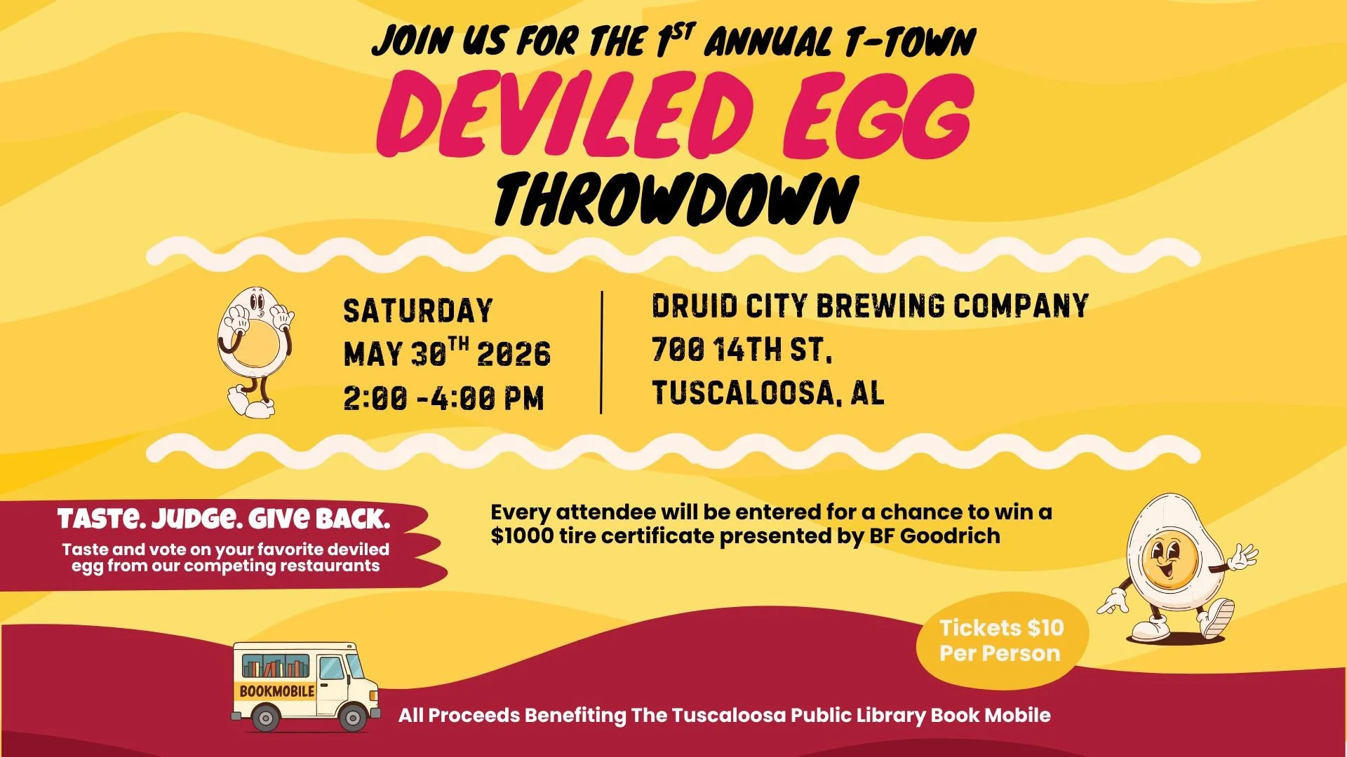 The Manna Deli is excited to be one of the participants in Tuscaloosa&rsquo;s FIRST Deviled Egg Throwdown 🥚🔥
10 local restaurants going head-to-head for the most bold, most delicious deviled egg&hellip; and YOU get to vote for your favorite!
🎶 Liv