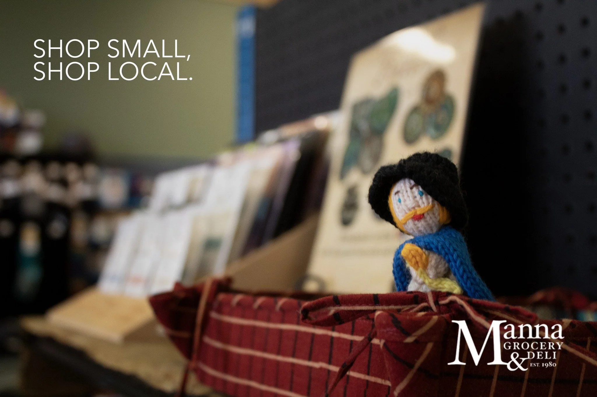 Our team has set up  new endcaps to highlight unique gifts and other specialty items. Browse and enjoy while you grab lunch or groceries! 

And as a teaser, be on the lookout for a new jewelry line, coming on June 1st!

#MannaGrocery #ShopLocal #Thou