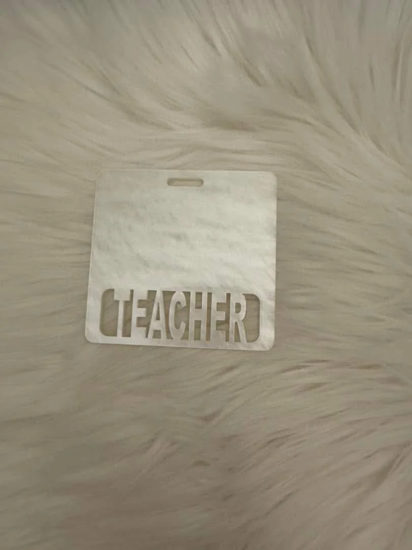 White teacher