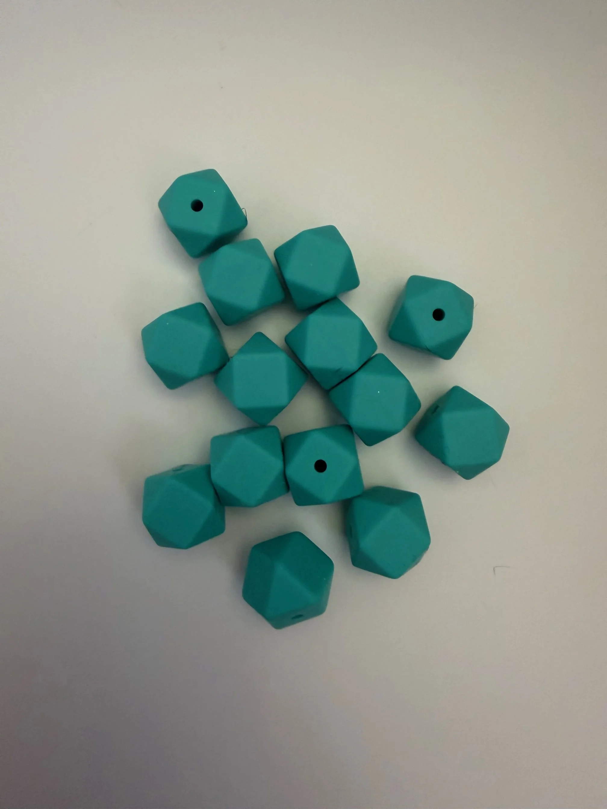 Teal hexagon