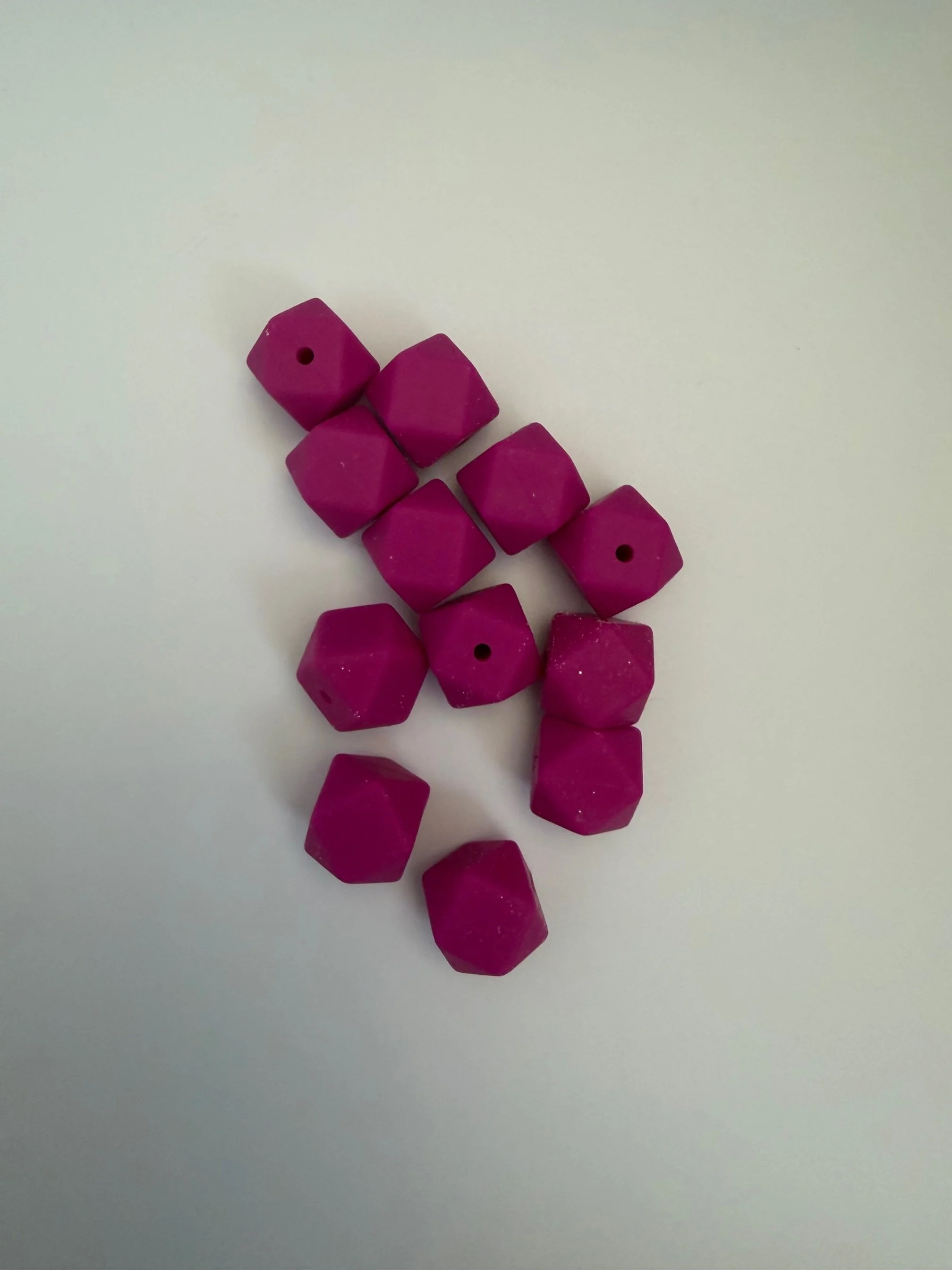 Fuchsia hexagon
