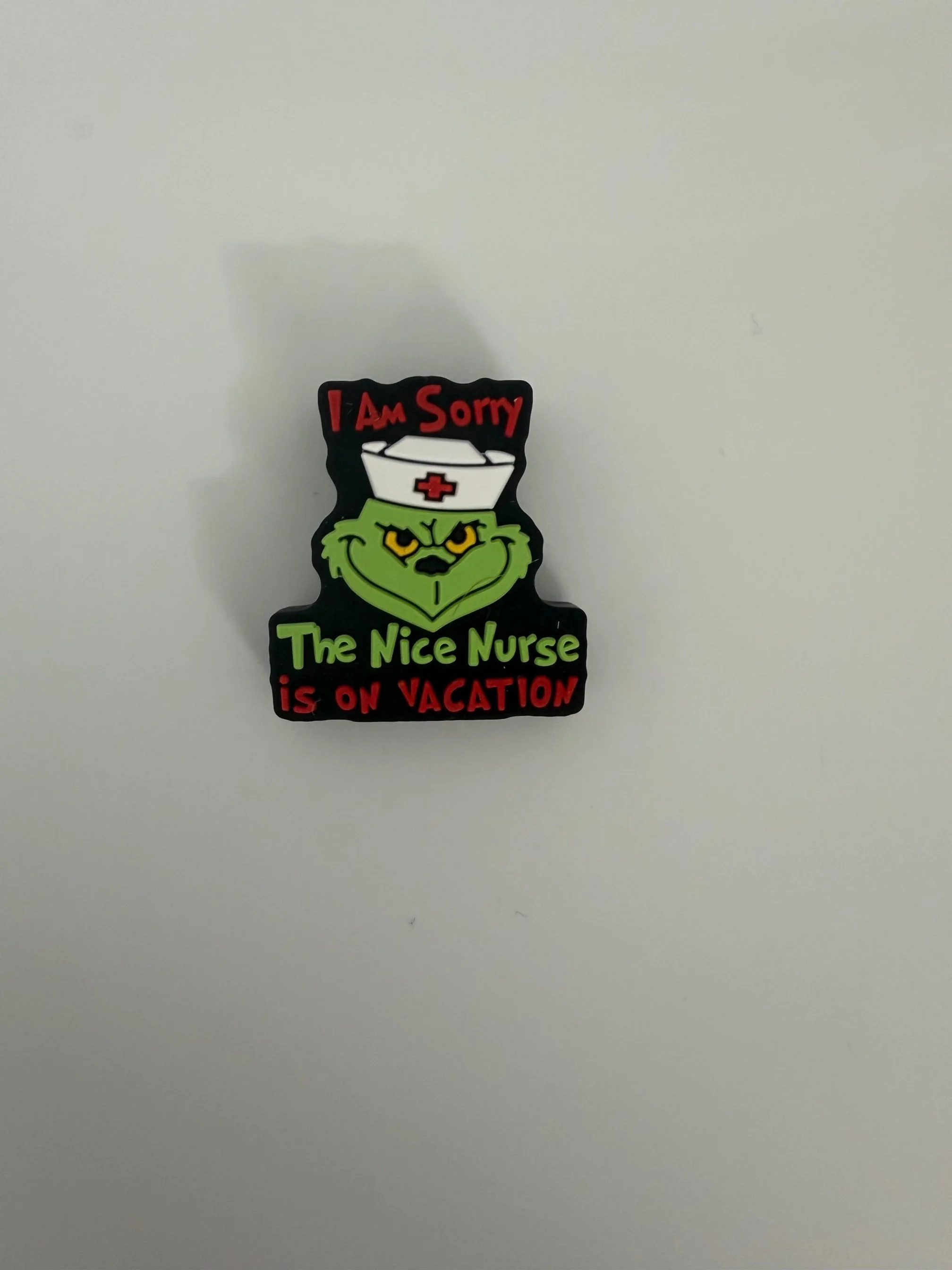 The nice nurse is on vacation