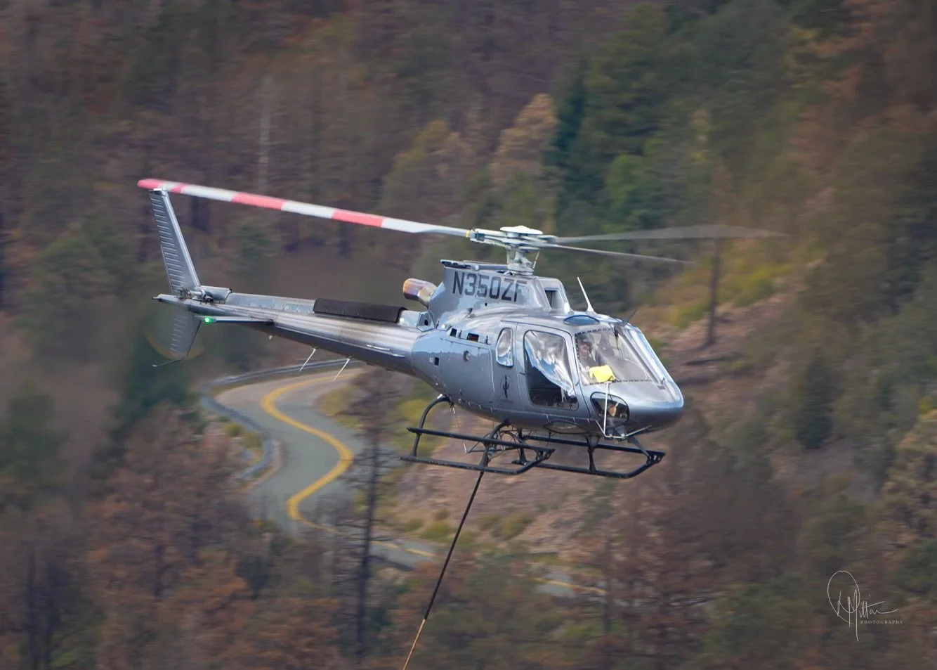 Corvus LLC accomplishing Aerial Reclamation in Ruidoso, NM