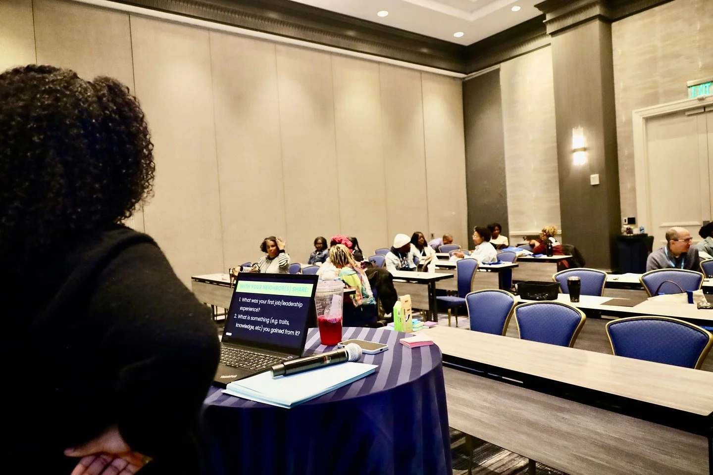 Still smiling after presenting at @bcyfund&rsquo;s 2025 &ldquo;The Gathering.&rdquo; 😊 My session was titled: A Youth Perspective on Effective Adult&ndash;Youth Collaboration. As a 17-year-old building @emboldproject in Baltimore, I shared what yout