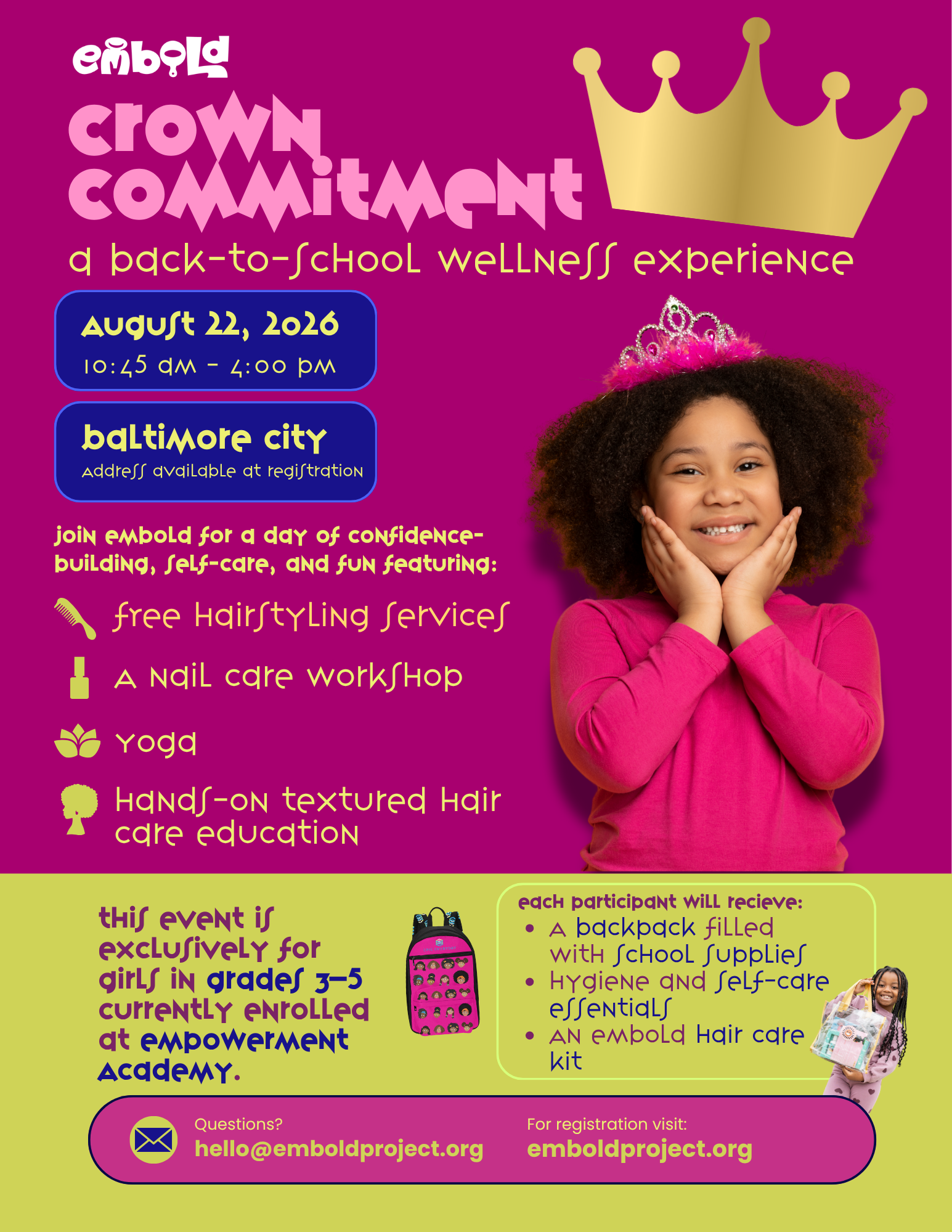 The Crown Commitment Celebration