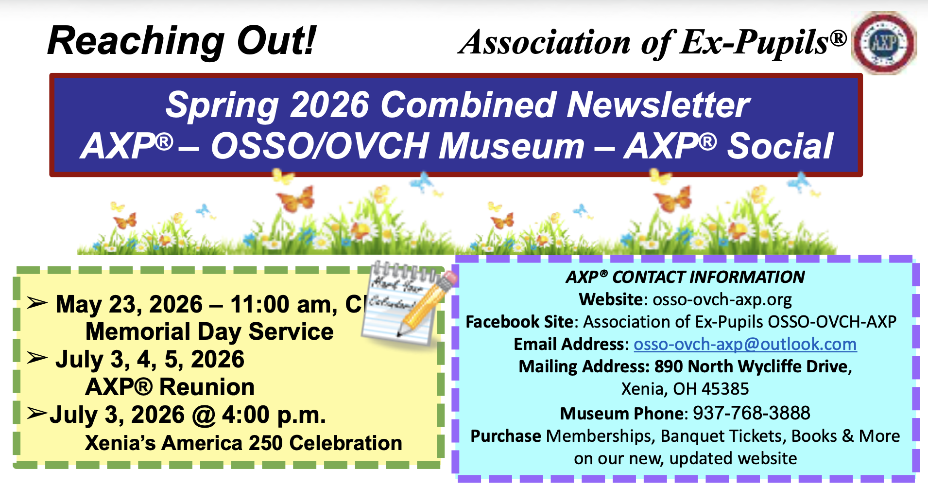 Spring Newsletter 2026