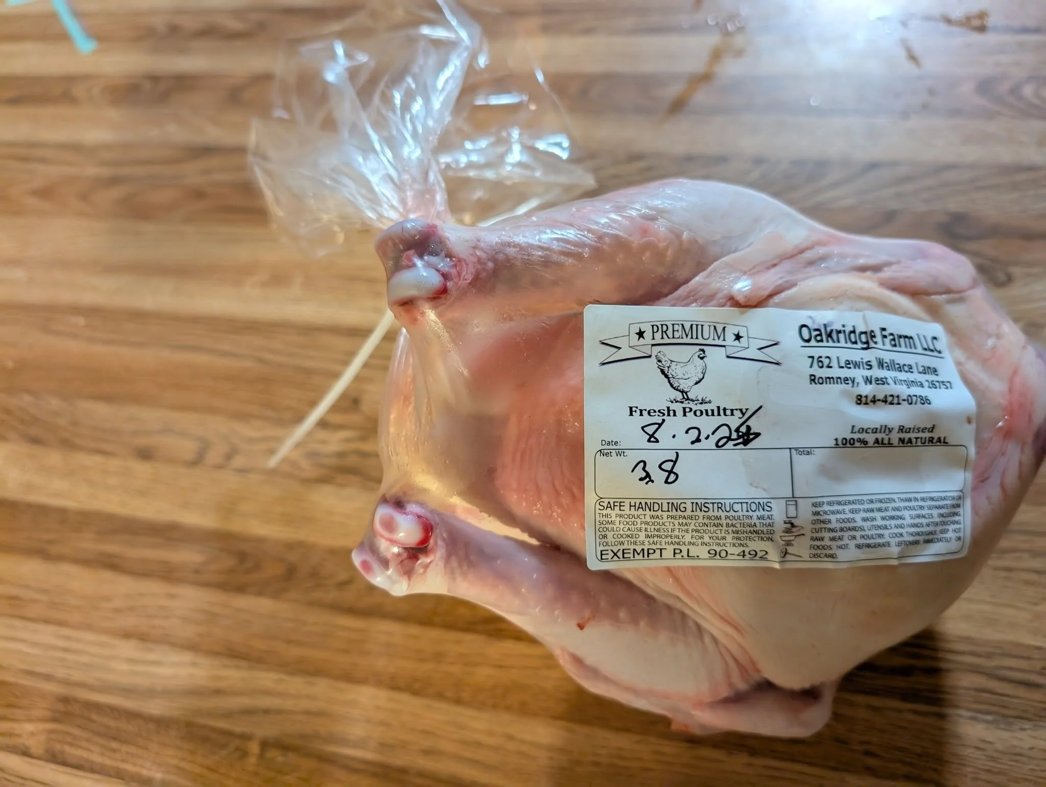 Pasture Raised Poultry