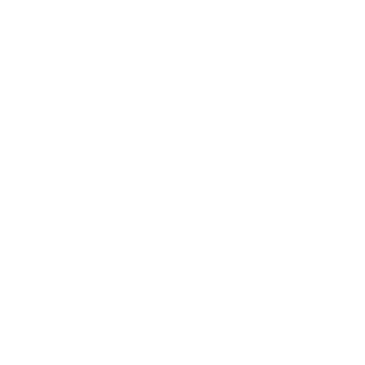 Black and white logo with stylized mountain range inside a circle.
