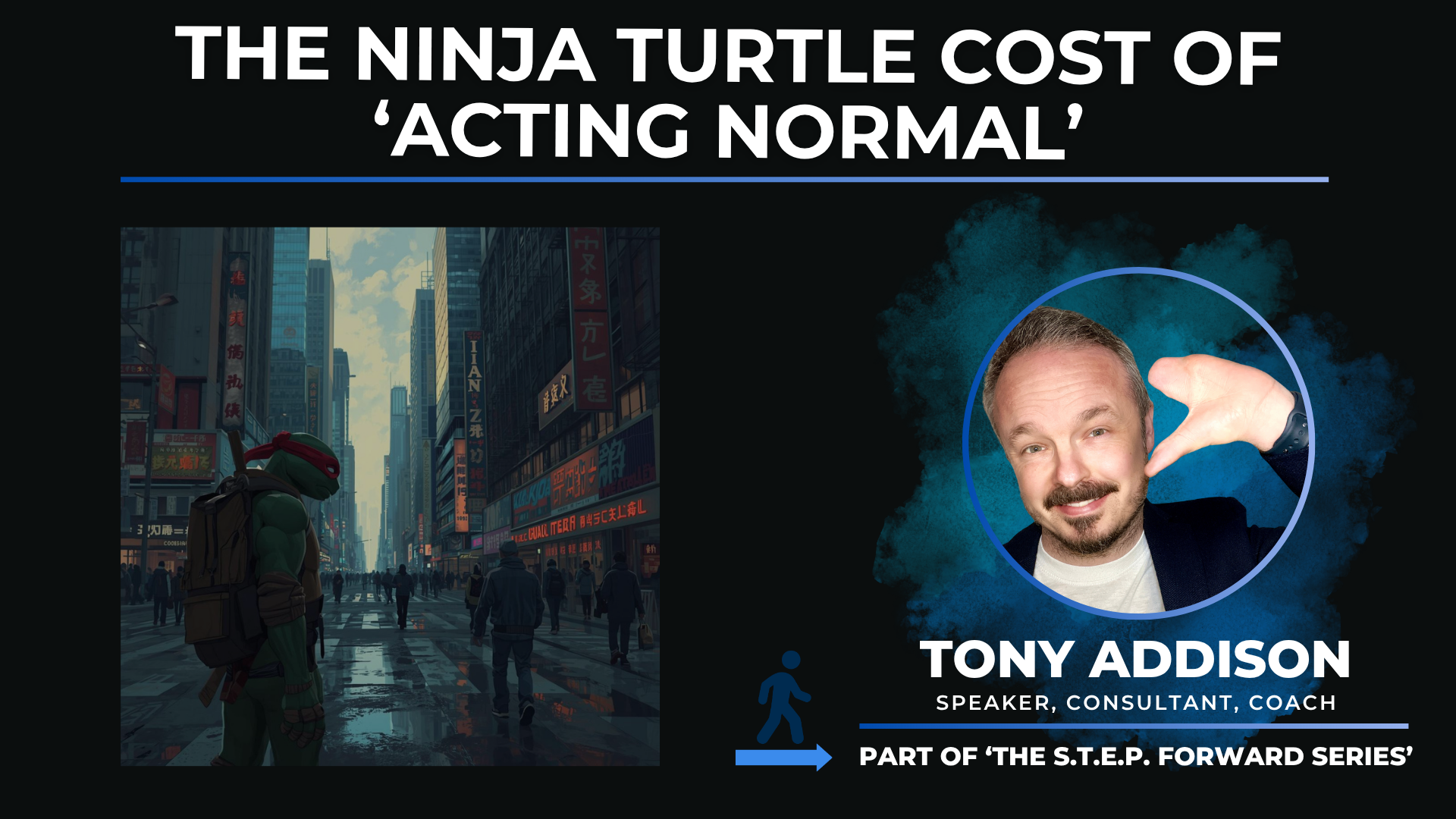 The Ninja Turtle Cost of 'Acting Normal'