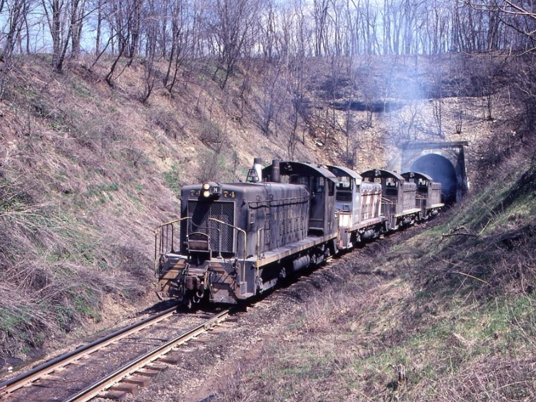 working tunnel circa 1950