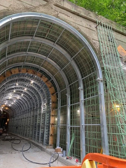 similar repairs to Greer tunnel