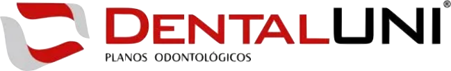 Logotipo do Dental Uni com o texto 'Planos Odontológicos'.