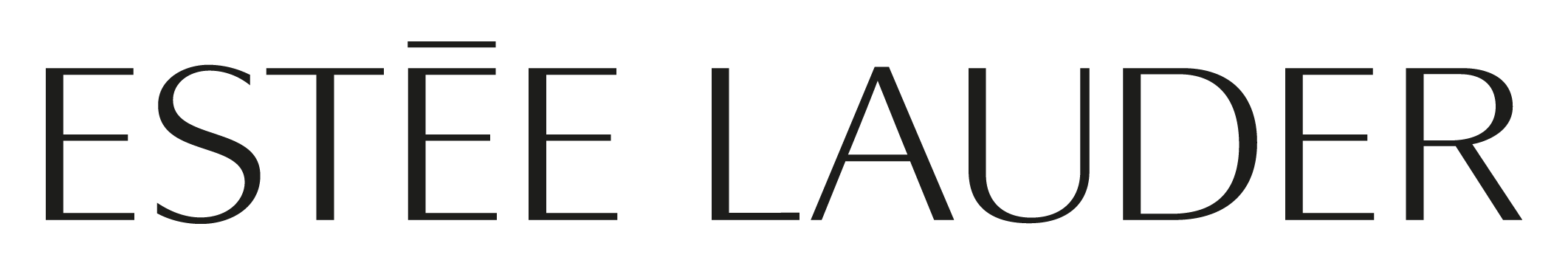 Black text logo spelling "Estée Lauder" on a white background.