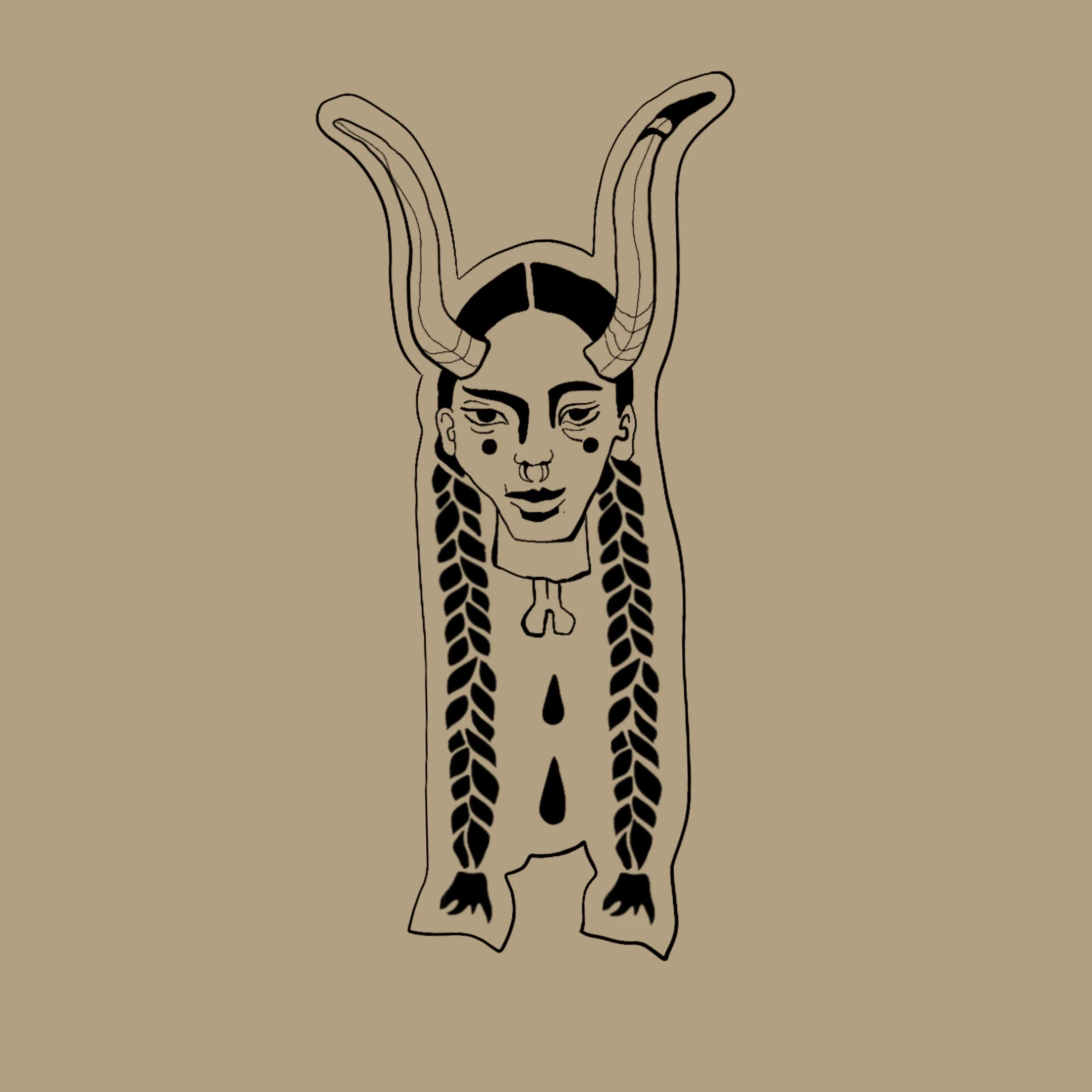 Sticker - Desert Bones