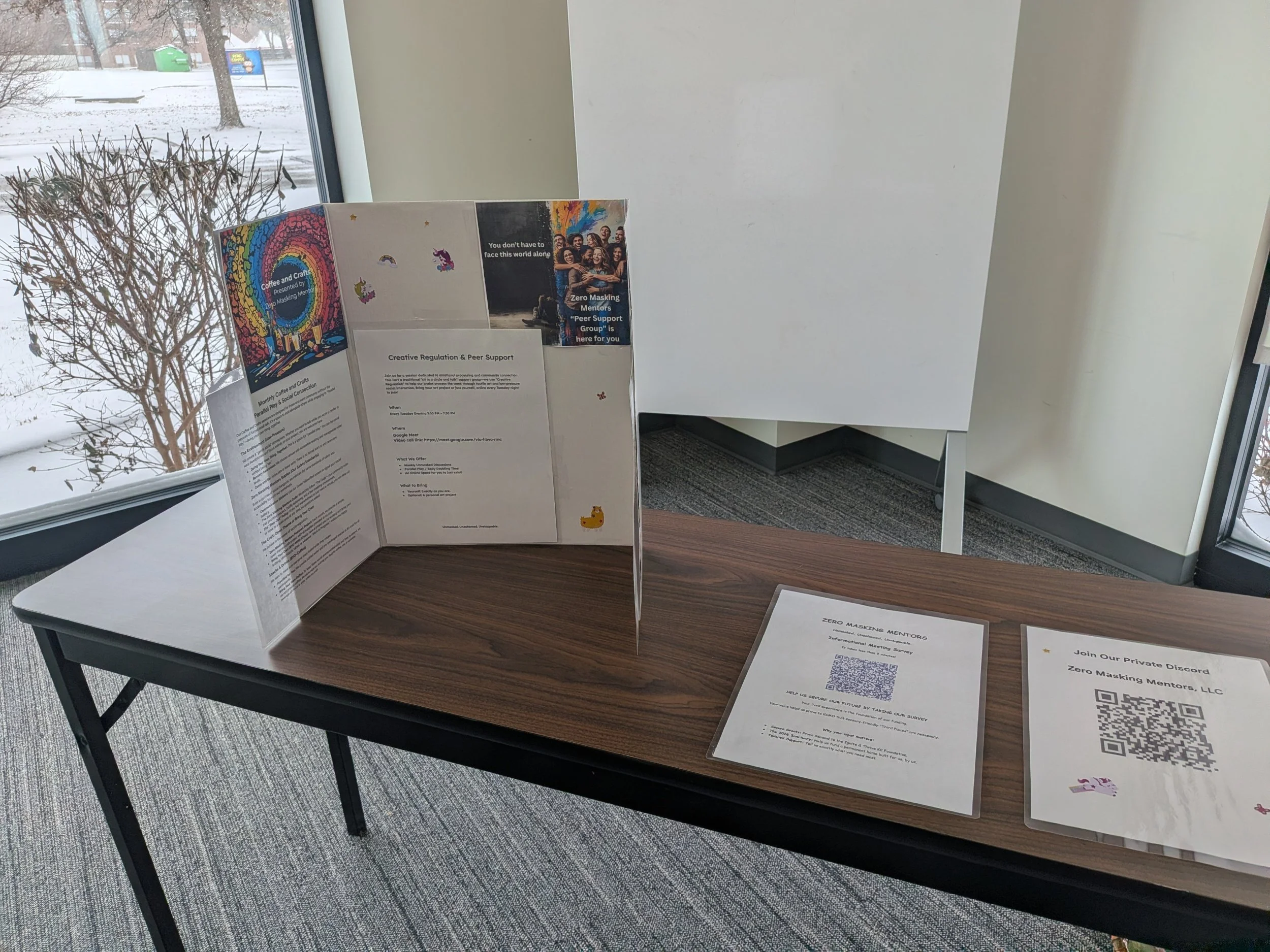 This was our first Pop Up Informational Meeting on Jan 24, 2026 Grandview Library 