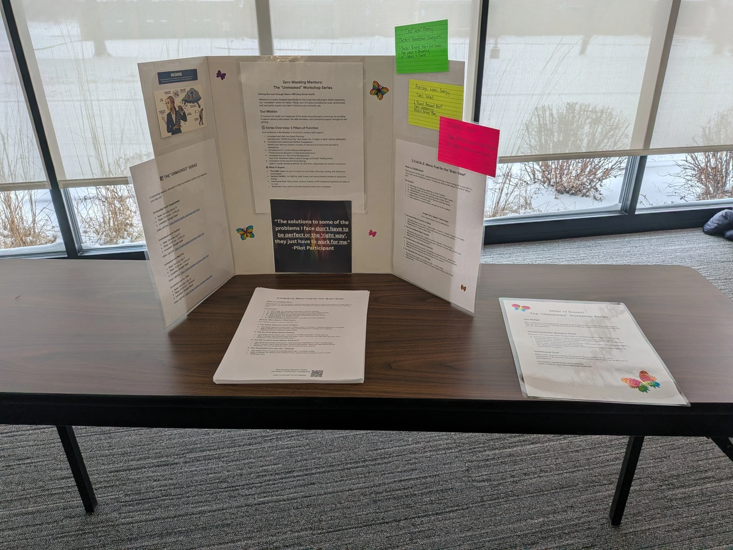 This was our first Pop Up Informational Meeting on Jan 24, 2026 Grandview Library 