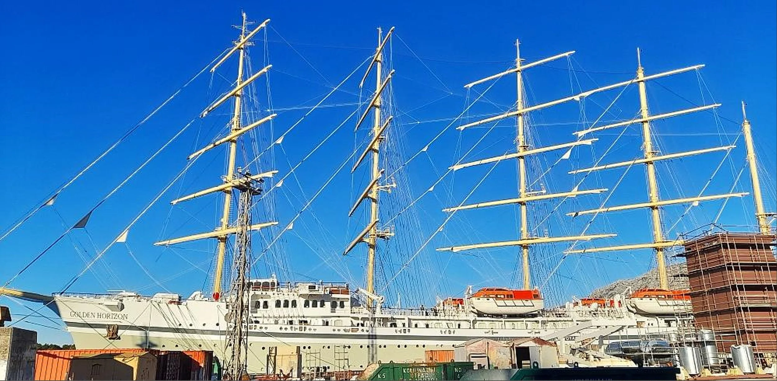 Ship masts Reverse Engineering