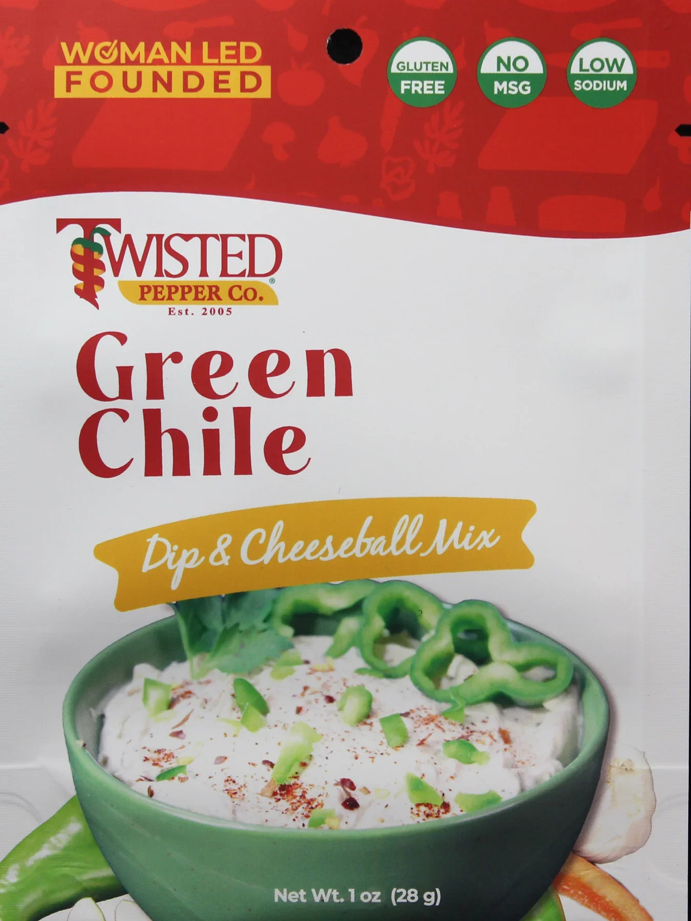 Twisted Pepper Green Chile Dip