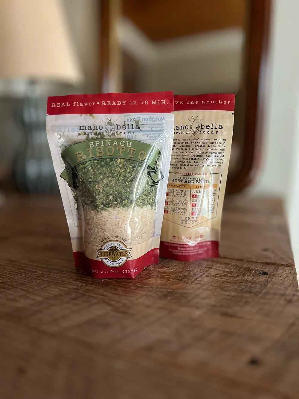 Tidewater Grain Co Spinach Risotto