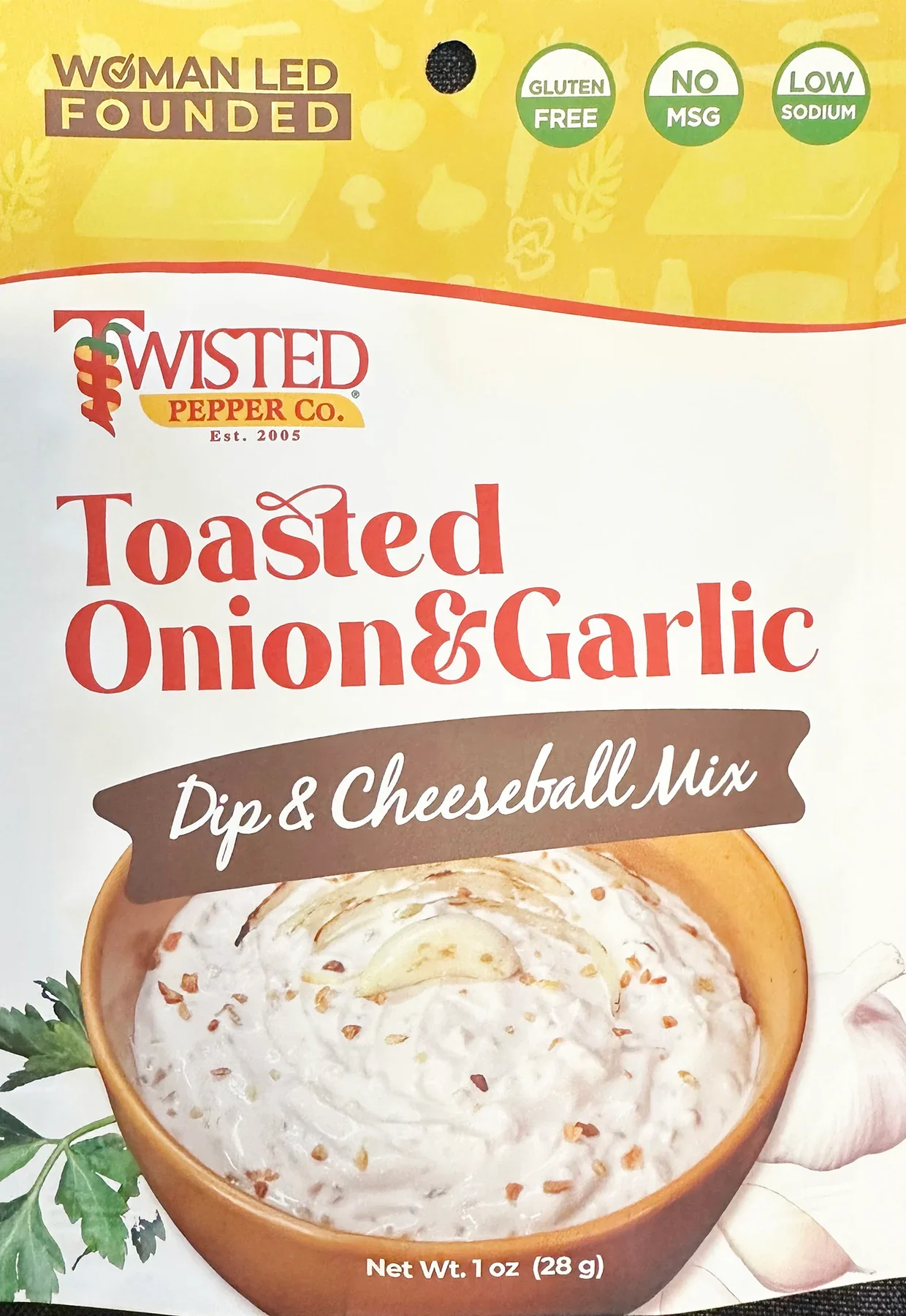 Twisted Pepper Toasted Onion Dip