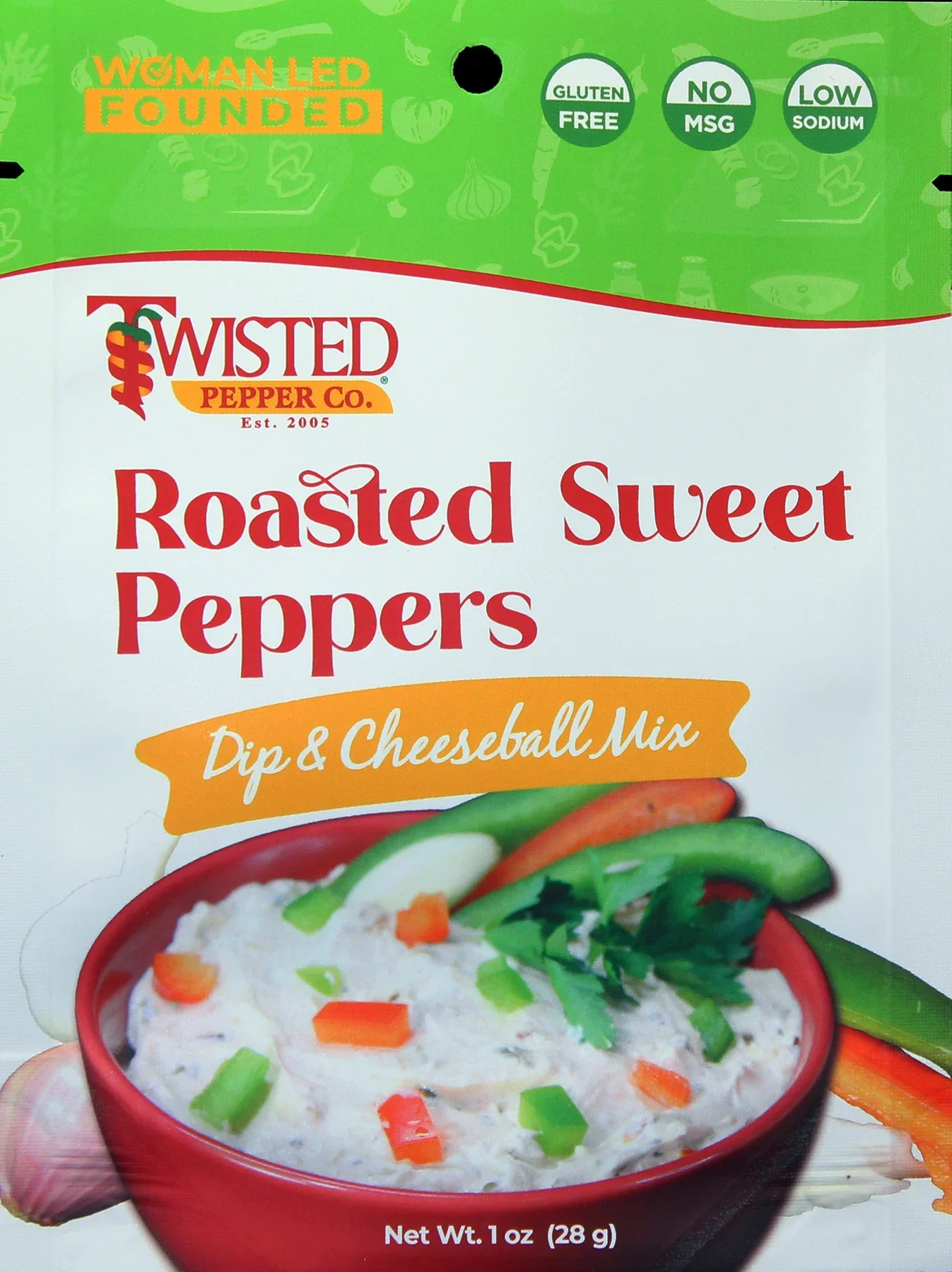 Twisted Pepper Roasted Sweet Pepper Dip