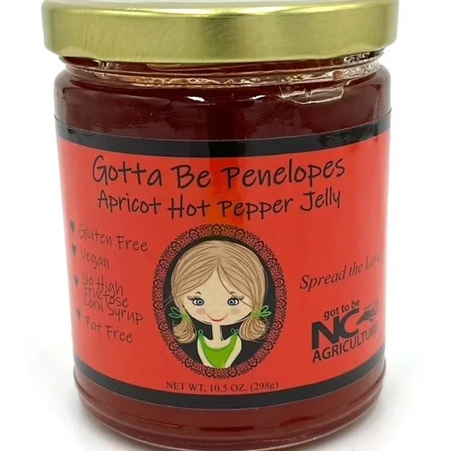 Penelopes Apricot Hot Pepper Jelly