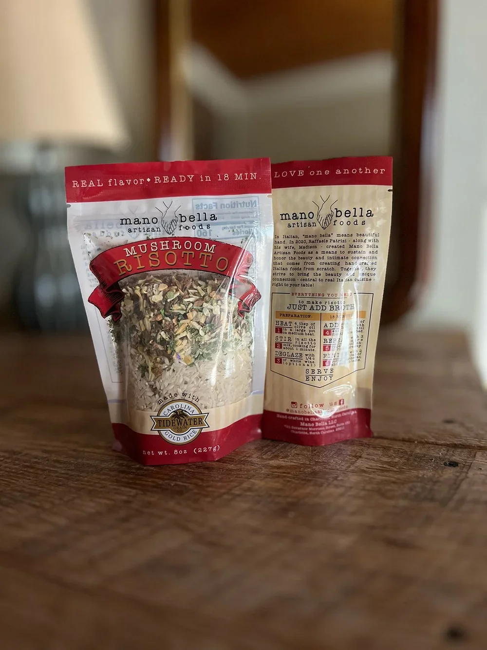 Tidewater Grain Co Mushroom Risotto