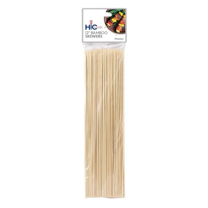 Harold Import Bamboo 12 Inch Skewers