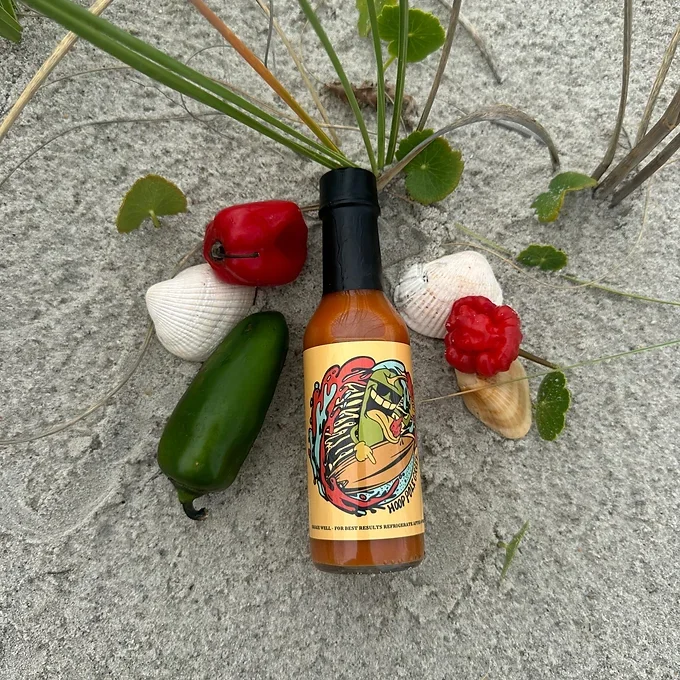 Hoop Pole Creek Apple Peach Hot Sauce
