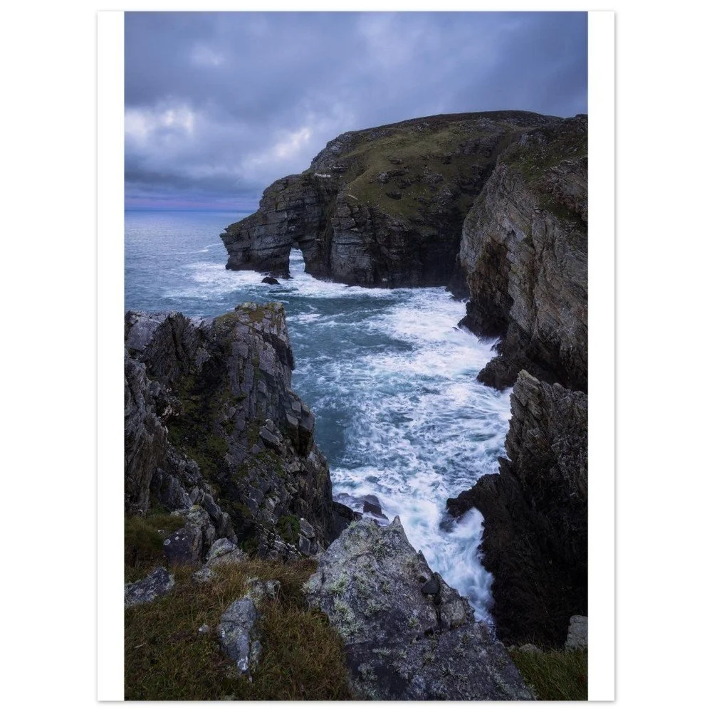 Temple Arch, Horn Head, Donegal - Premium Matte Paper Poster