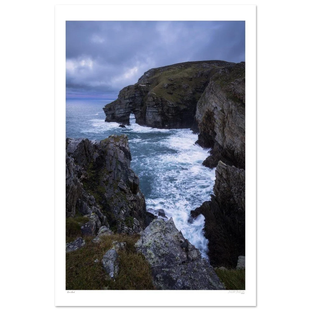 Temple Arch, Horn Head, Donegal - Premium Matte Paper Poster