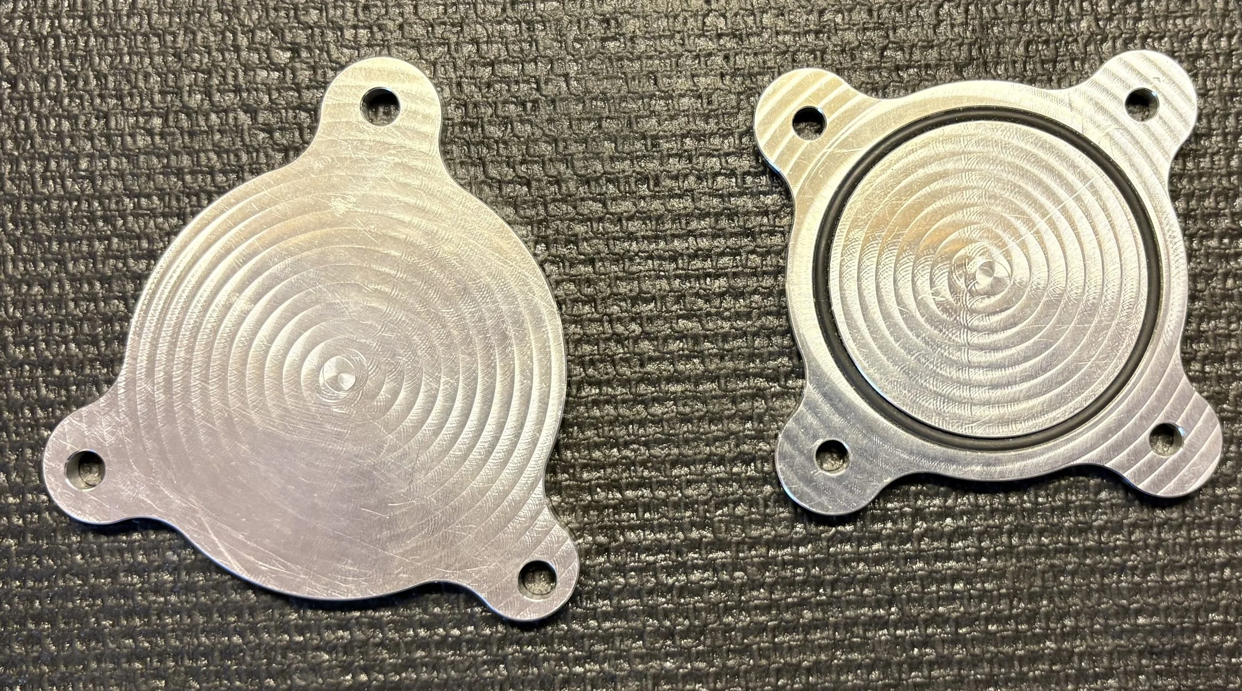 Hellcat Boost Block Off Plates (set) - SBO - 1