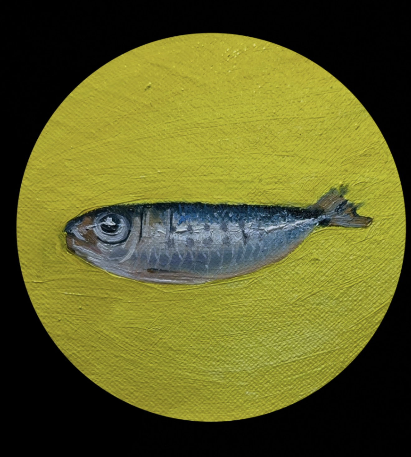 Small Fry, 4x4 inch Original
