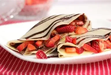 Crepa de Nutella con Fresas
